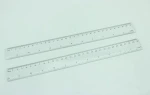 Transparent Ruler Set With Triangle & Straight Ruler For Geography Drafting