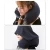 Import Travel Hoodie Pillow, U-Shape Microbeads Neck Pillow with Buckle from China