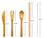 Import Travel Set Eco-friendly Wooden Outdoor Portable Utensils  Bamboo Cutlery from China