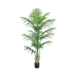 tropical bonsai plastic manufacturer tree leaves eco-friendly green potted artificial plant