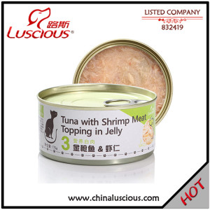 Tuna with Shrimp 170g Recommended Wet Cat Food