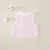Import Turtle collar side-breasted inner bow baby sleeveless vest set Light weight organic cotton padded waistcoat from China