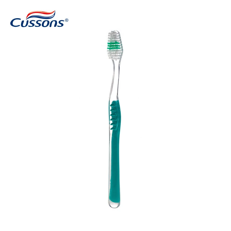 Ultra soft bristles transparent tooth brush plastic adult toothbrush