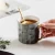 Import Unique Design Drinkware Nordic Delicate Handmade Luxury Ceramic Coffee Mugs With Gold Rim from China