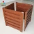 Import Unique DIY wood grain garden flower modern square plant pots tall garden planter from China