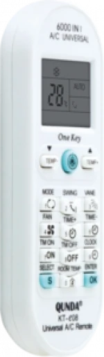 Universal air conditioner remote control KT-E08 qunda