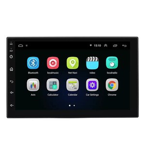 Universal android car dvd player Built-in GPS navigation system