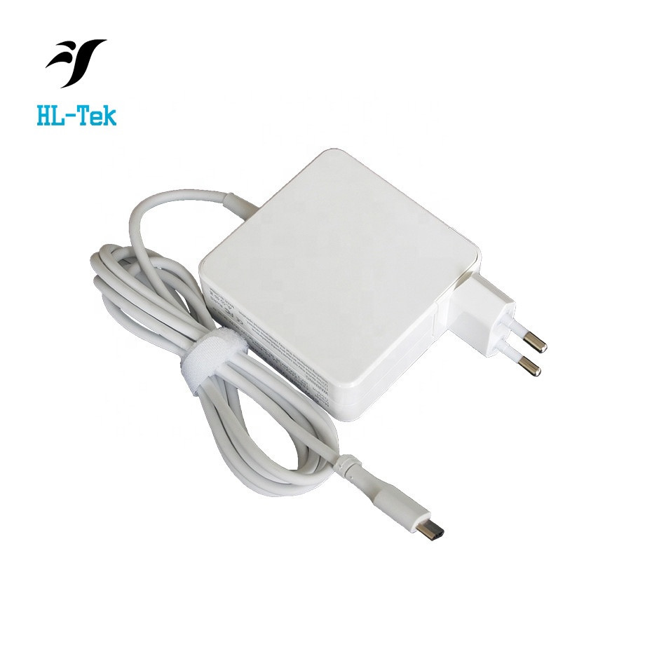 USB 3.1 USB-C 61W Type C Charger Power Adapter for Apple Macbook 12&quot; Pro 13&quot; laptop 20.3v3a
