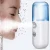 Import USB charge handheld portable face nano mist mini handy facial steamer with power from China