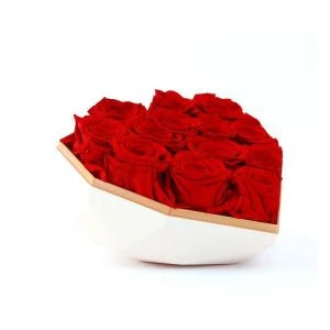 Valentine gifts wedding anniversary gift flower box with drawer arrangements