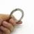 Import Verified Supplier Metal O Ring Round Carabiner, Flat Spring Gate Ring Round Snap Clasp Buckle from China