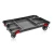 VERTAK professional stackable empty plastic tool case trolley with wheels Aluminum handle and lock