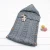 Import Vintage Sweet Snuggle Cable Aran HandKnit Baby Hooded Cocoon Sleeping Bag from China
