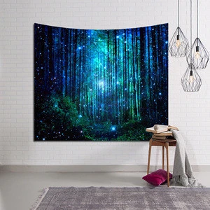 Wall Hanging Tapestry Milky Way Painted Tapestry