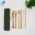 Import WanuoCraft Bamboo Cutlery Set Bamboo Travel Utensils Portable Eco Friendly Flatware Gift Set from China