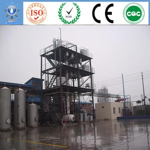 waste fatty acid distillation and separating equipment used cooking oil as fuel