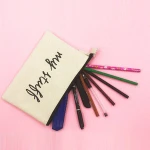 Waterproof Canvas Custom Pencil Bag