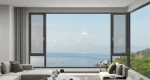 Waterproof Seal Thermal Break Insulation Double Glazed Window Soundproof turn and tilt Aluminum Casement Windows