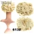 Import Wavy Curl Elastic Net Synthetic Curly hair bun Chignon With Two Plastic Combs Updo from China