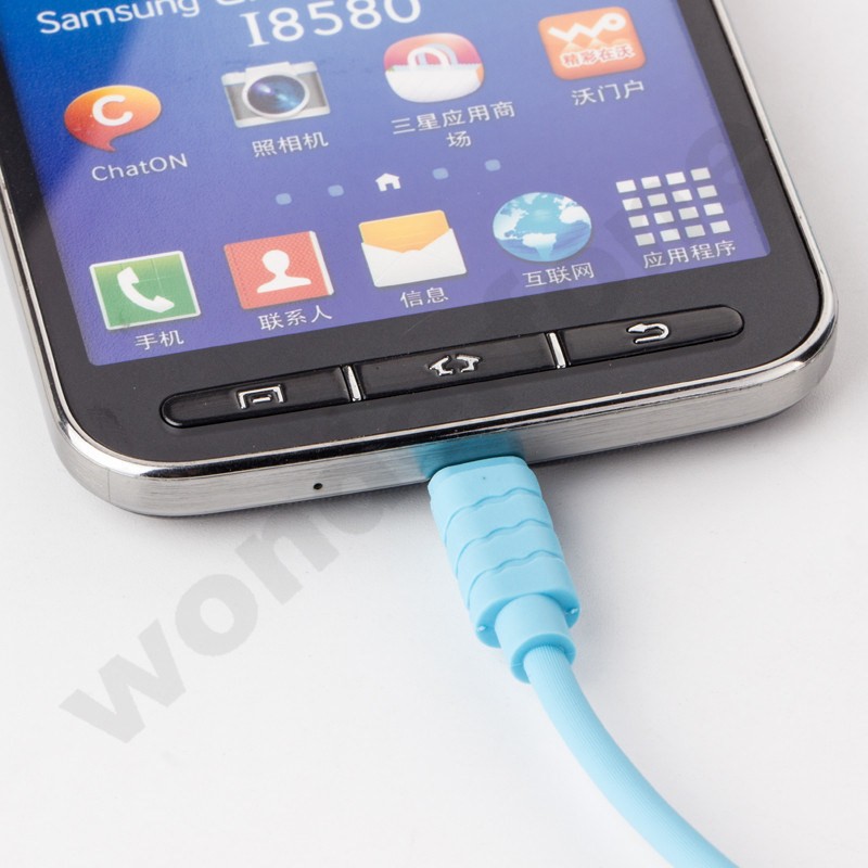 Wavy Pattern USB Cable for Mobile Phone