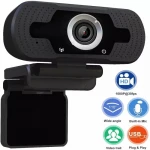 Webcam 1080P With Microphone for PC Laptop Desktop Android TV USB Web Camera Webcam Camera Home Video Recording Mini Webcams