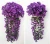 Import Wedding home decorations artificial flowers fake flower vine wall wisteria hanging baskets from China