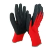 Wefocus Cozy Durable Textured Natural Rubber Latex Palm Coatted Gardening Protection Gloves
