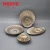 Import WEIYE shell pattern porcelain bowl and plate set new design crockery luxury ceramics dinnerware for restaurant hotel from China