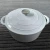 Import White Enamel Dutch Oven Cast Iron Round Casserole Serving Dish with lid from China