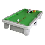 White inflatable pool table billard table sport ball games for kids adult outdoor indoor