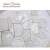 Import White Marble Tile Luxury Marble Hexagon Glass Mosaic Stone Watejet Mosaic Marble Golden Select Mosaic Wall Tiles from China