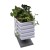 Import white rectangular outdoor patio garden planter flower box with stand from China