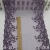 Import Wholesale 32cm purple garment embroidery lace fabric from China