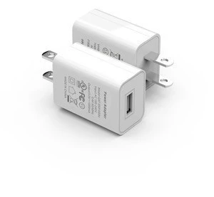Wholesale 5V 2A UL Certified 1 USB Single Port Mobile USB Wall Charger