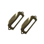 wholesale antique brass color label holder for gift box