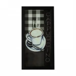 Wholesale Black Picture Frame Coffee Themed Deep Box Frame Wall Art Decor Hanging Display Case