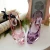 Import Wholesale cheap high quality colorful memento baby girl souvenir gift glass crystal shoes souvenir from China