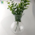 wholesale clear plastic collapsible Flower vase