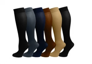 Wholesale Compression Socks 15-20mmhg Flight Compression Socks Men Women