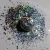 Import wholesale cosmetic grade chunky glitter powder holographic glitter shape glitter acrylic powder for Christmas decoration from China