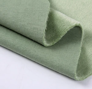 wholesale cotton polyester types super soft fleece fabric