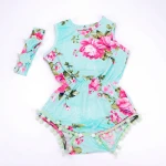 Wholesale Custom New Printing Romper Short Sleeve Baby Boys' Creeper Jumpsuits Baby Girls' Romper Clothing Sets Babies Romper
