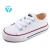 Import Wholesale custom printed flat blank casual boy  shoes children plain white kids vulcanized kids canvas shoes from China