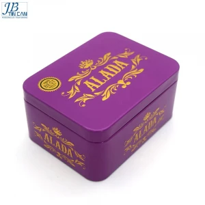 Wholesale custom tinplate handmade soap tin box