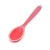 Import Wholesale customized Soft Flexible Reusable baby spoon food grade large mouth silicone baby feeding spoon from China