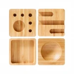 wholesale ECO desk set cheap high quality oem wood office desk organizer decorative desk accessoriesaccessories