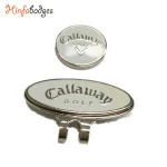 Wholesale Enamel Magnetic Golf Ball Marker With Hat Clip