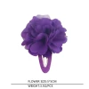 Wholesale European And American Cute Hand Made Fabric Hair Clip Design Fancy Tulle Baby Hair Clip