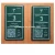 Import Wholesale Factory Custom embossed aluminum reflective door number plate from China
