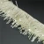 Import Wholesale Fancy tinsel handmade carpet chainette embroidered bugle sequin beads silver fringe from China